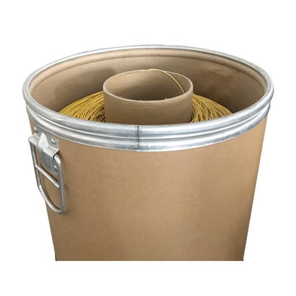 41cm Fiber Cable Ofc Cable Drum Metal Cover Fibre Storage Drums For High Temperature Cables