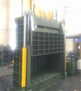 Manual Vertical Baler Machine For Cardboard Film Straw Manual Valve Operation