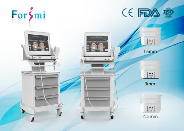Quality Hifu wrinkle removal and face lift machine with three cartridegs for sale