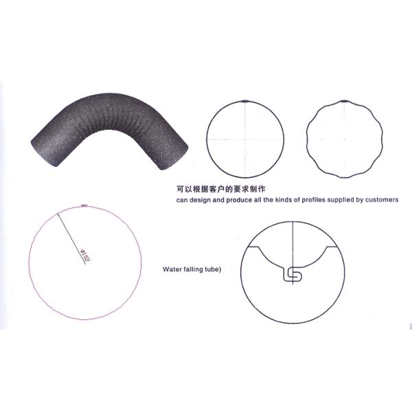 3 Kw Power Downspout Roll Forming Machine For Wall Cladding Construction Material