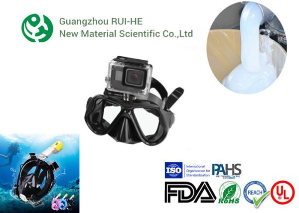 Quality Two Component LSR Liquid Silicone Rubber Good Rebound Property For Silk Screen for sale