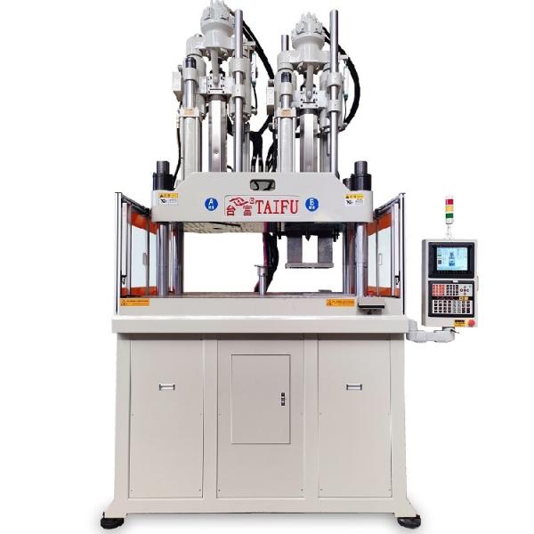 Vertical Double Color Injection Molding Machine For Washing Machine Drum Two-Color Base