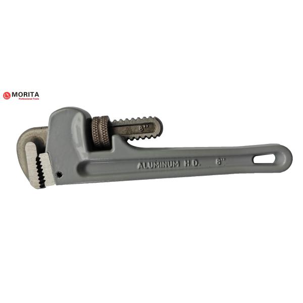 Aluminum Pipe Wrench 8", 10", 12", 14", 18", 24", 36", 48" Aluminum Alloy, Cr-Vsteel Firmly Clamp The Pipe To Avoid Slip