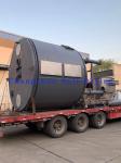 Conductive continuous drying equipment with high thermal efficiency and low