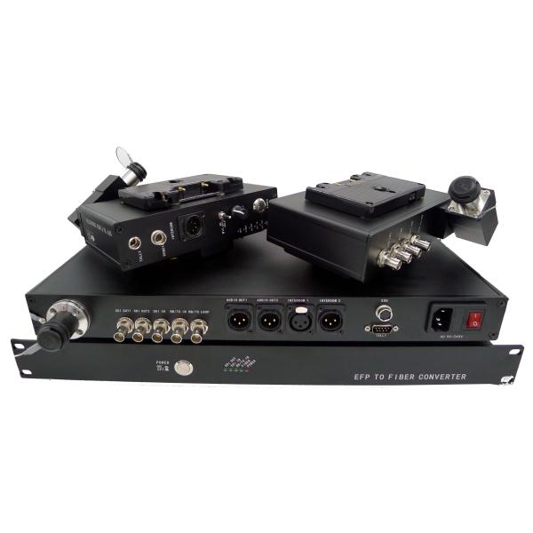 4ch Center Communication Optical Fiber Camera System Unit For ENG SNG EFP