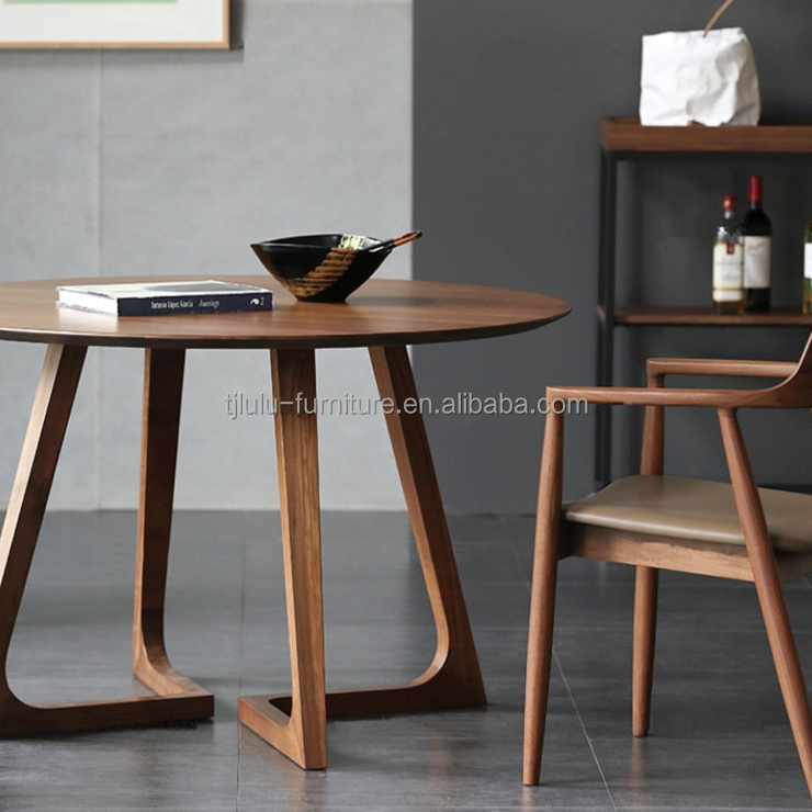 Modern Dining Room Furniture 2021 Economy Wood Dinning Table with Customized Practical Design and Features