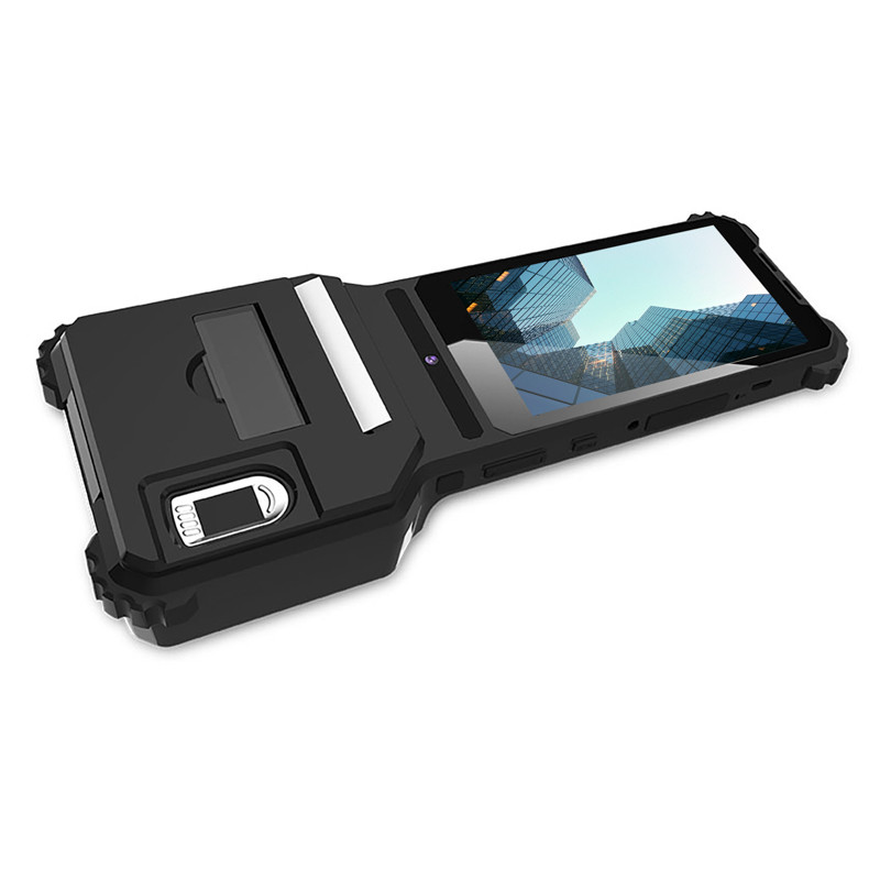 4G WIFI Handheld Biometric Device Free SDK Android Barcode Scanner For Payment