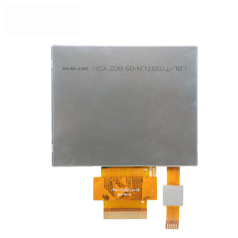 3.5 Inch Touch Screen TFT Display, 320x480 50 PINS MCU RGB SPI Interface 300 CD/M2