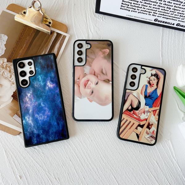 DIY Sublimation Mobile Phone Case Shockproof TPU PC Aluminum Plate