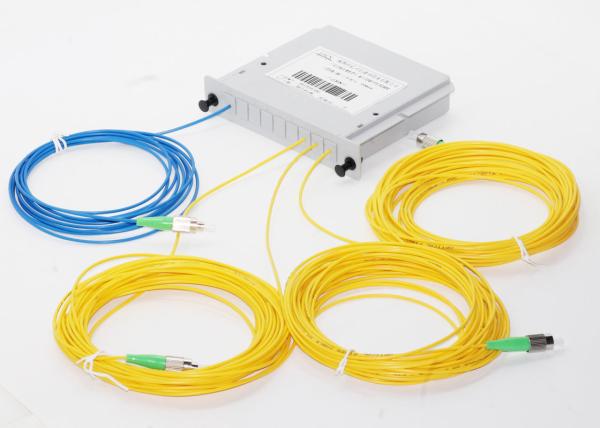 Quality FC APC Connector Multimode Fiber Coupler , FTTX System Low Polarization Dwdm Coupler for sale