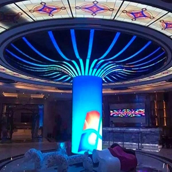 Quality Customizable P2.5mm Flexible LED Display Moudle Wide Viewing Angle for sale