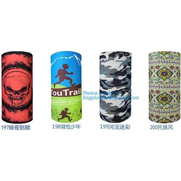 custom colorful seamless multifunctional bandana,Bespoke multifunctional seamless tube sun protection face mask scarf ba