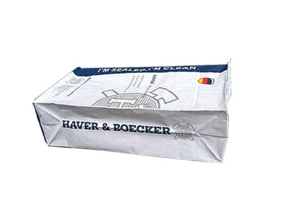 Quality 3 Layers Multiwall Kraft Paper Bags Flat Bottom Paper Bags With PE Liner Inside for sale
