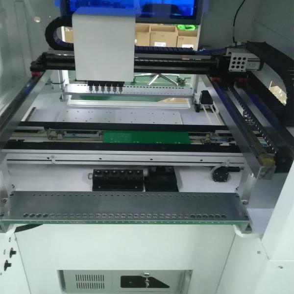 Fully Automatic 30000CPH 6 Heads LED Mounting Machine For IC Chip