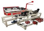 Customized Diamond Chain Link Fence Making Machine 2m - 4m Single Wire