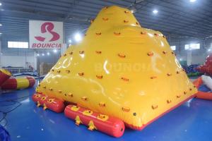 Water Park Floating Water Iceberg For Climbing And Sliding