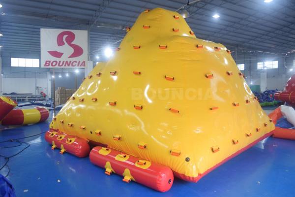 Quality Water Park Floating Water Iceberg For Climbing And Sliding for sale