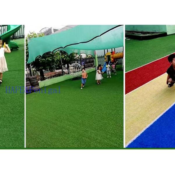 Custom Artificial Landscaping Synthetic Grass PP Woven Outdoor