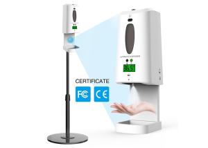 China Refillable Intelligent Sensor Soap Dispenser Infrared Thermometer on sale