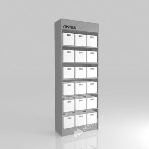 Buy cheap GDR10-TY06 Retail Store Display with Grey Edge Strip and Efficient Storage for Cosmetics Retail Stores product