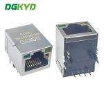 KRJ-SH105GYNL 100 Megabit Cat5 RJ45 Connector with Transformer for Networking
