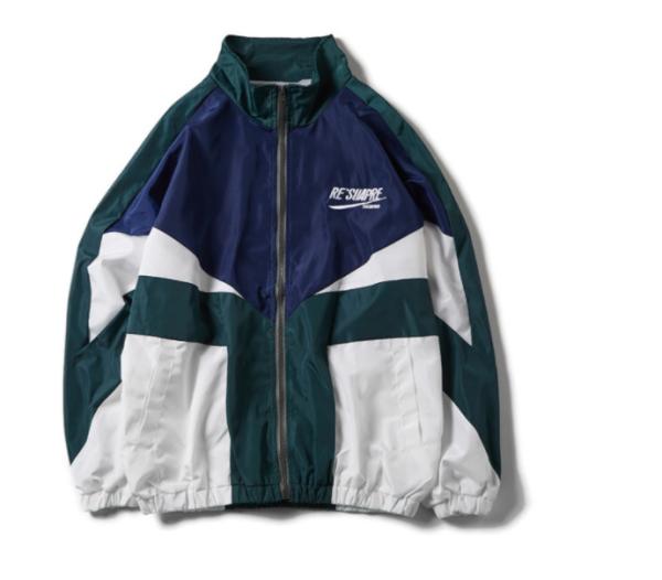 Quality Autumn Street Color Stitching Women Hip Hop Sport Track Bomber Jacket for sale