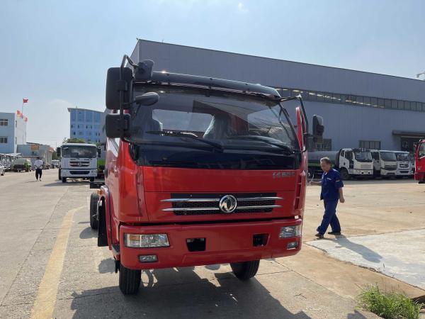 Quality DF 4*4 Chassis 3.2 T Used Tractor Truck Second Hand 140hp Four Wheel Drive Chassis for sale