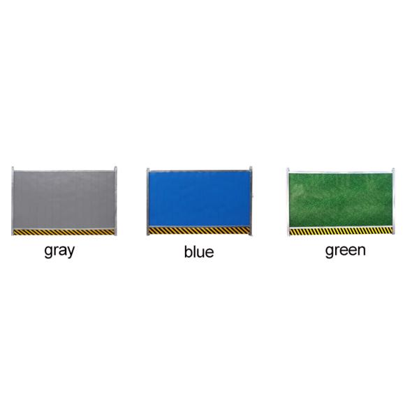 Temporary Steel Hoarding Available All Colour 2m x 2m size Colour Bond Steel