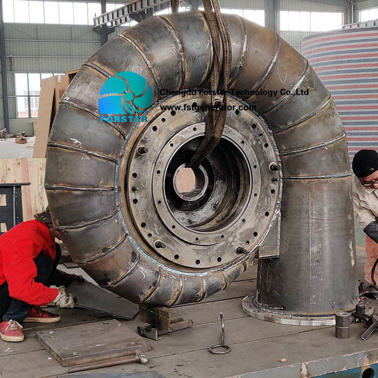 Power Francis Hydro Turbine Generator For MHPP Service Life Is More Than 60 Years