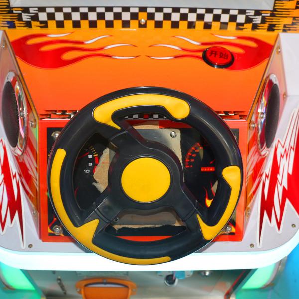 Children Car Racing Game Machine Arcade Coin Operated One Players Each