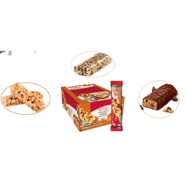 Simens Control 4kw 500kg/H Coconut Peanut Bar Machine