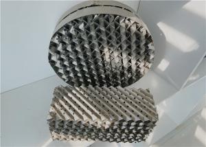 Buy cheap Orifice Corrugated Stainless Steel Packing For Fractional Distillation product