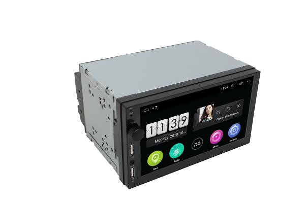 Quality 8.1  Inch Android Car DVD Players 2 Din  2 Front USB With Knob Android for sale