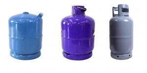 China Blue Liquefied Polishing Gas Cylinder Vessel 15Mpa-30Mpa CGA-580 CGA-660 on sale