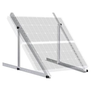 Buy cheap Adjustable Angle Solar Panel Tilt Brackets Rooftop Installation product