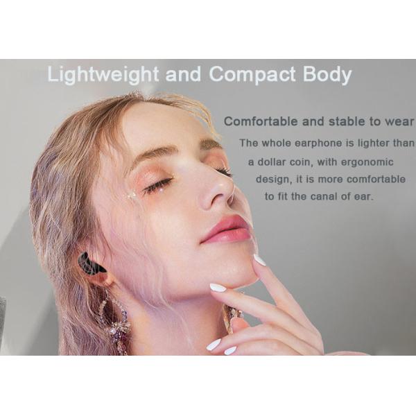 ROHS Noise Reduction Bluetooth Earphones With Mic IPX7 Waterproof