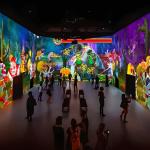 3D Interactive Wall Projection 6 Channels Immersive Projector