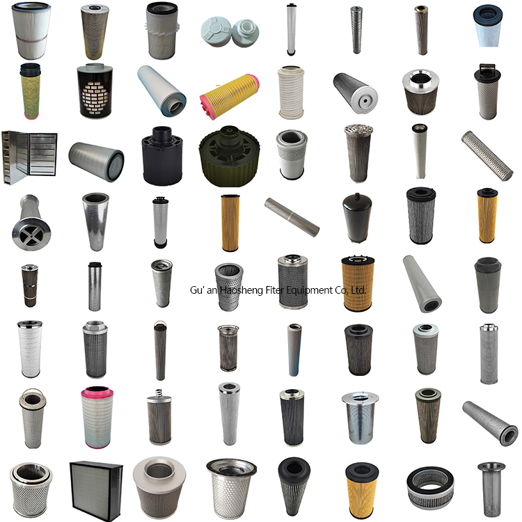 OEM CLS110-6 Natural Gas Filter Cartridge Element 1-100um For Construction Works