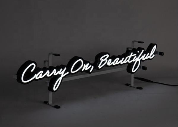 Quality 12cm 3D Neon Light Design Plastic Neon Sign Beer Backboards for sale