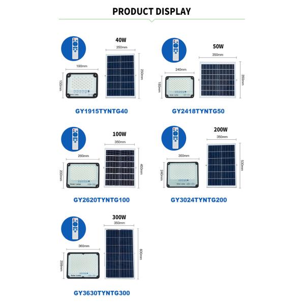 5500k 70w Solar LED Flood Lights For Colorful Building 122lm/W