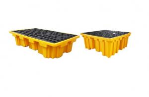 China Covered Polyethylene IBC Containment Pallet Chemical Resistance Outdoor Pallet on sale