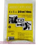HDPE/LDPE Plastic Cover Sheets For Painting Custom Made Drop Sheet dust sheet