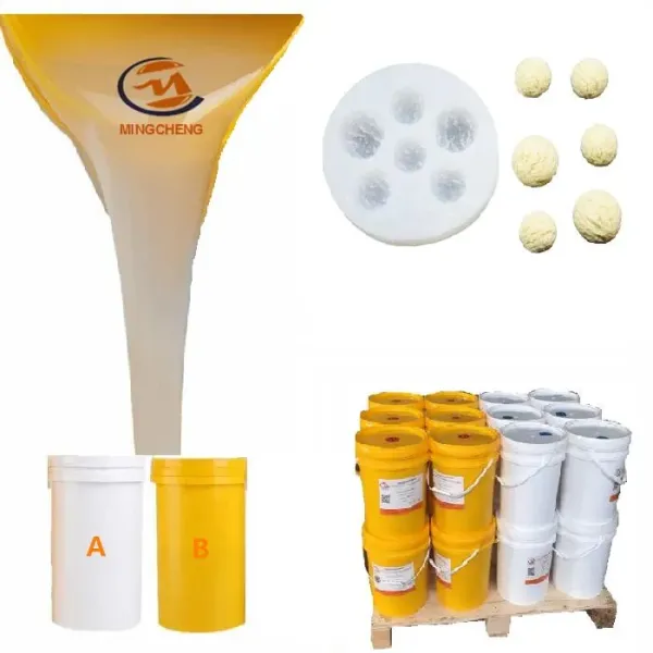 5 Shore A RTV 2 Addition Cure Silicone Mold Rubber for Strawberry Candy