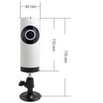 EC2 Mini 180° Panorama Camera Wireless WIFI P2P IP Night Vision Home Security