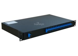 Fiber Optic 4ch 8ch Dwdm Mux Demux Module With Itu 100ghz Grid , Fiber Optic Multiplexer