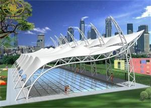 Buy cheap Anti - Aging Tensile Membrane Structure Use In Swimming Pool Shade product