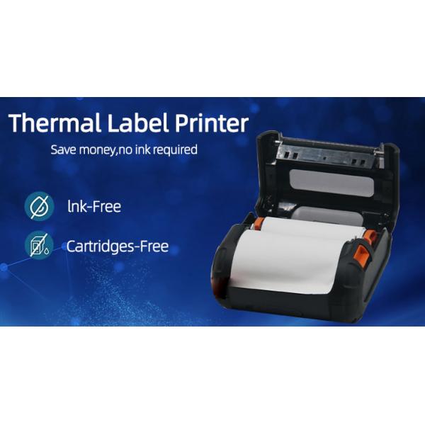 Thermal Label and Receipt Printer for Wireless Smartphone Control in POS Checkout Software