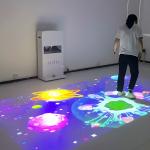Mobile All-in-One Floor Projection Machine 4000 Lumens