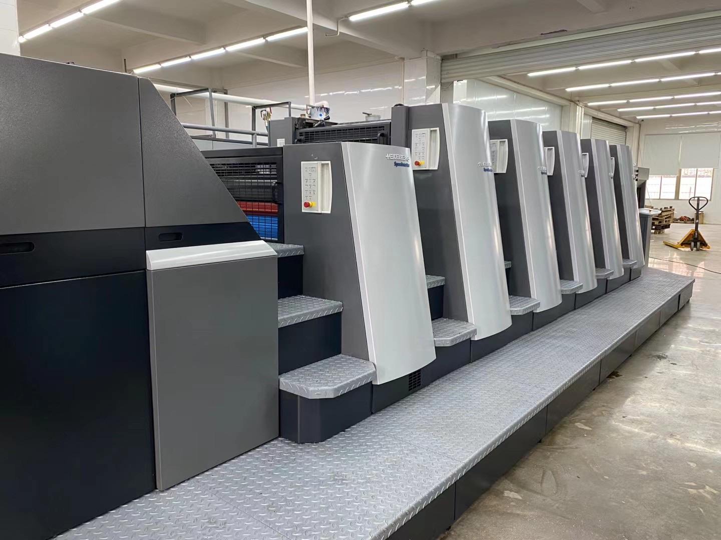 Volume Manufacture Fully Auto Used Printing Press Machine 380v With Durable Paper Printing Function