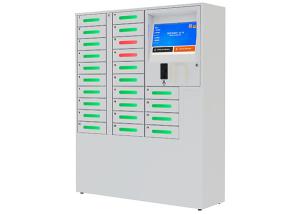 China 24 Doors Multiple Cell Phone Charging Station , Mobile Phone Charging Kiosk for iPhone 6 / 5 / iPad on sale